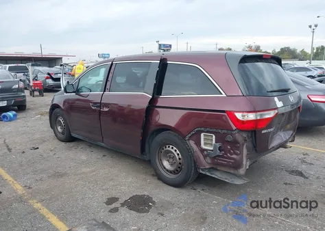 2012 Honda Odyssey Lx z USA, uszkodzony, nr VIN 5FNRL5H2XCB114790